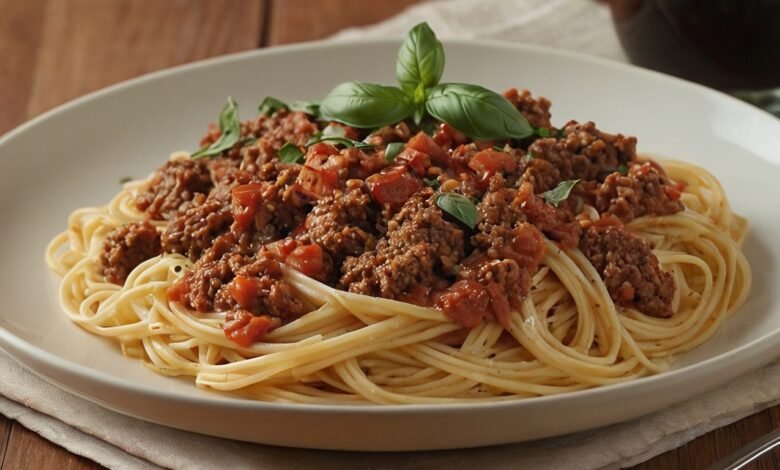 Spaghetti Bolognese Recipe