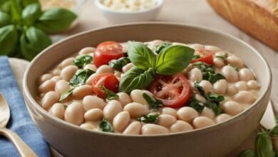 White Bean and Basil Recipe