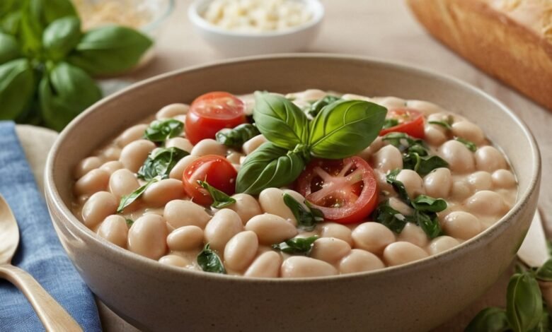 White Bean and Basil Recipe