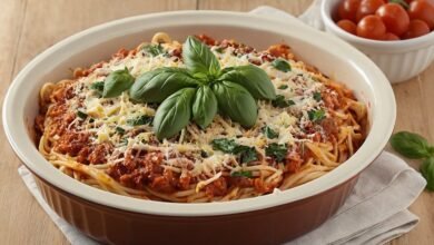 baked spaghetti recipe