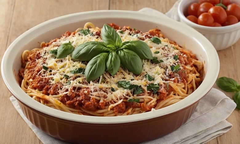 baked spaghetti recipe