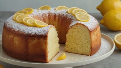 lemon drizzle cake recipe