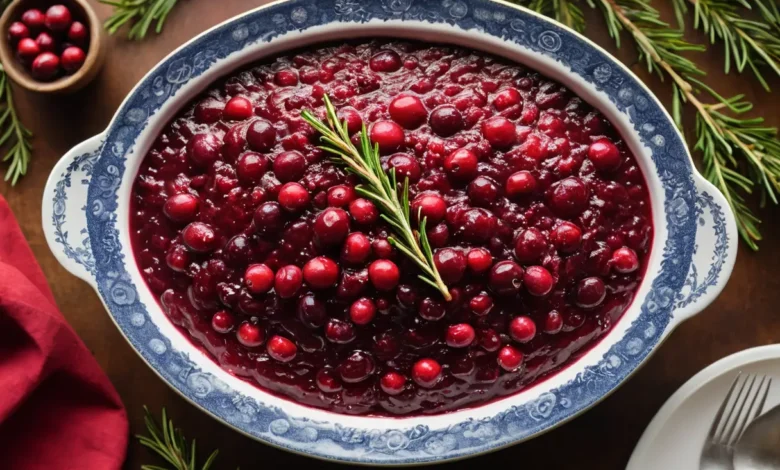 ocean spray cranberry sauce recipe