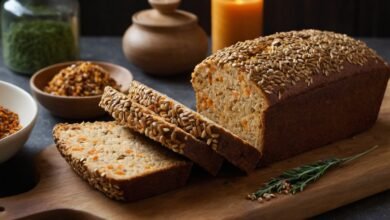 seeded miso sweet potato bread recipe