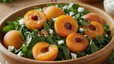 Roasted Apricot Salad