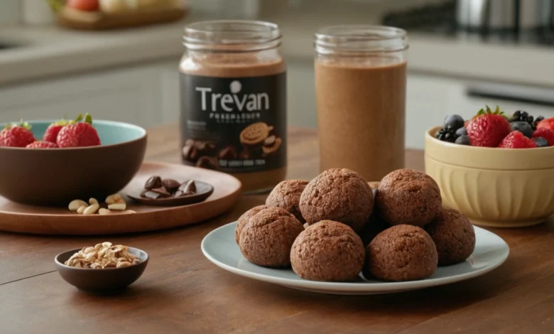 Truvani Chocolate Peanut Butter Protein Powder