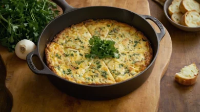 Turnips and Potatoes Frittata