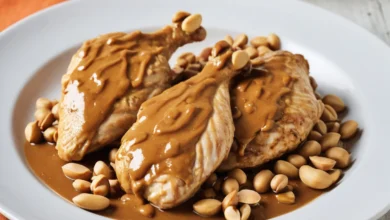 Chicken with Peanut Butter