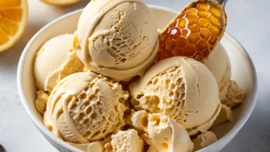 honeycomb ice cream