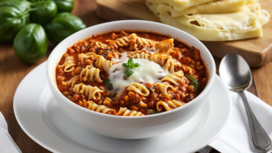 Lasagna Soup Recipe