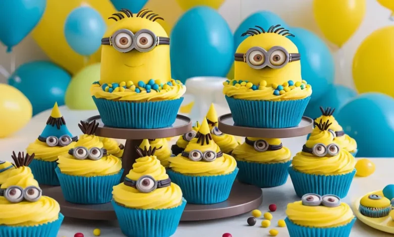 Minion Cupcake