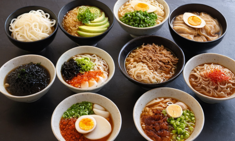 ramen toppings