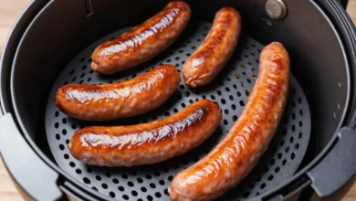 Sausages in an Air Fryer