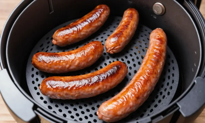 Sausages in an Air Fryer