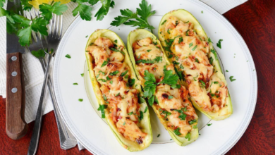 Delicious Stuffed Marrow A Wholesome Recipe to Satisfy Your Cravings!