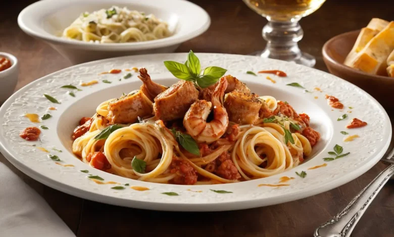 Scroll Italian Dish