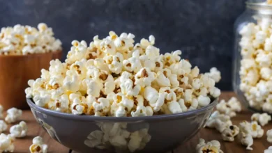 Salty Popcorn