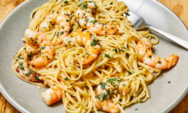 recipe for shrimp and pasta